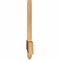 Ekena Millwork Eugene Smooth Timber Gable Bracket, Western Red Cedar, 60"W x 17"H x 1 1/2"D x 3 1/2"F, 7/12 Pitch GBW060X17X0204EUG00SWR - alternate 2